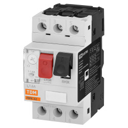 Пускатель ПРК32-1,6 In=1,6A Ir=1-1,6A Ue 660В TDM