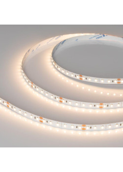 Лента светодиодная NT-A120-8mm 24V Warm 3000К 9.6Вт/м IP20 3528 открыт. (уп.5м) Arlight 033522
