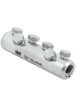 Соединитель болтовой луженый СБЛ 185-400/6 35кВ IEK