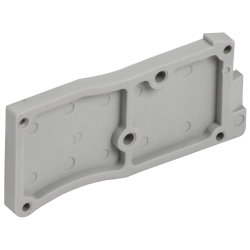 ARMAFIX Заглушка EPCX2.5-SN торцевая для клеммной колодки CX2.5-SN серая IEK