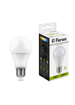 Лампа светодиодная Feron LB-92 Шар E27 10W 175-265V 4000K