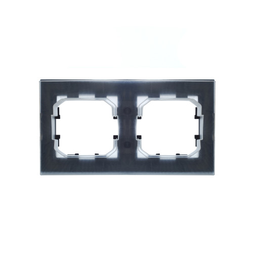 BRITE Рамка 2-местная IP44 РУ-2-БрМ-44 маренго IEK