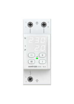 Реле напряжения с контролем тока VI-63 Welrok 4660251140274