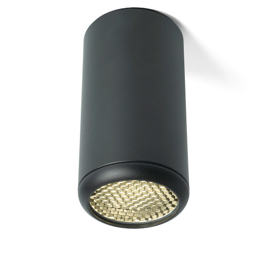 Светильник потолочный Feron ML184 Barrel ECHO MR16 GU10 35W 230V, черный, с антибликовой сеточкой Светильник потолочный Feron ML184 Barrel ECHO MR16 GU10 35W 230V, черный, с антибликовой сеточкой