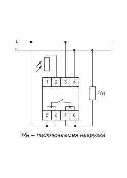 Фотореле AZ-B-30 2мод. 230В 30А 1НО IP20 выносн. герметичн. фотодатчик монтаж на DIN-рейке F&F EA01.001.012