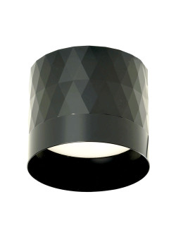 Светильник потолочный Feron HL388 Barrel PRISM GX53 12W 230V, черный