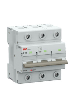 AV-125 3P 100A (C) 10kA EKF AVERES