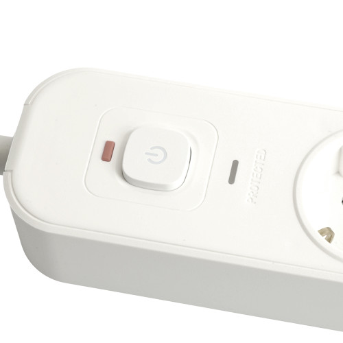 Сетевой фильтр 3-местный с/з STEKKER 3x1мм2, 1,8 м, 250В, 16А, 2 USB-A+2 Type-C, серия Nova, белый Сетевой фильтр 3-местный с/з STEKKER 3x1мм2, 1,8 м, 250В, 16А, 2 USB-A+2 Type-C, серия Nova, белый