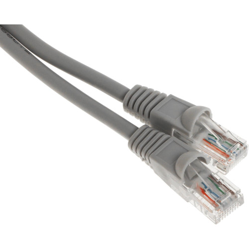 Патч-корд Buro UTP-5E-20M-G-LSZH UTP cat.5E 20м серый RJ-45 (m)-RJ-45 (m)