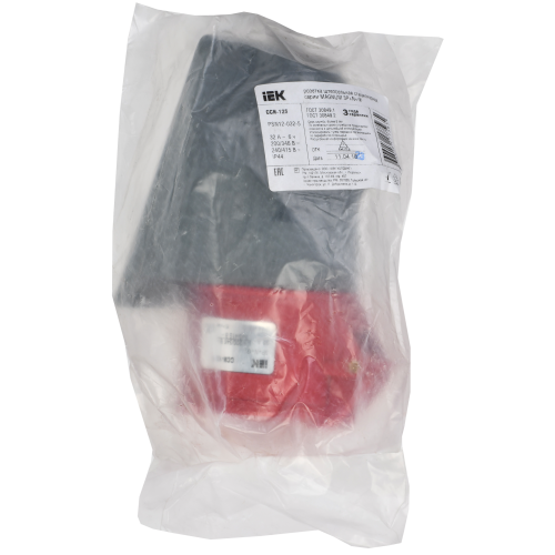 MAGNUM Розетка стационарная ССИ-125 32А-6ч/200/346-240/415В 3P+PE+N IP44 IEK MAGNUM Розетка стационарная ССИ-125 32А-6ч/200/346-240/415В 3P+PE+N IP44 IEK