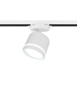 Светильник трековый ARTLINE поворотный 85х85х80мм GX53 230В алюм./пласт 4кв.м бел Ritter 59865 1