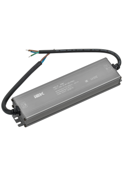 Драйвер LED ИПСН-PRO 150Вт 12В блок-шнуры IP67 IEK