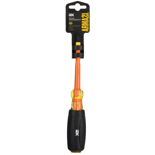 ARMA2L 5 Отвертка диэлектрическая PH2х100 Т3 IEK ARMA2L 5 Отвертка диэлектрическая PH2х100 Т3 IEK