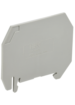 ARMAFIX Разделитель PPCY2.5/10 для колодок клеммных CY2.5-CY10 серый IEK