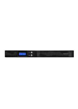 ИБП HIDEN KLPS1000RM-N 1000ВА/900Вт Rackmount 1U, 4xIEC C13, LCD, USB, SNMP слот, RS232, EPO, RJ45/11/ Line-Iinteractive Rack UPS LCD