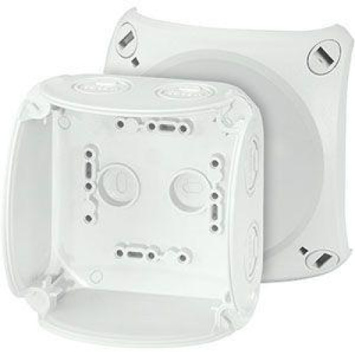 Коробка распределительная ОП 104х104х70мм IP66/67 KF 0400 G свет. сер. HENSEL 62000045