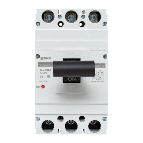 ВА-99М 400/250А 3P 10In 42кА с термомагнитным расцепителем EKF