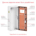 Компактный корпус RAM fit без боковых вырезов, ВхШхГ 1200х450х300 мм, IP55