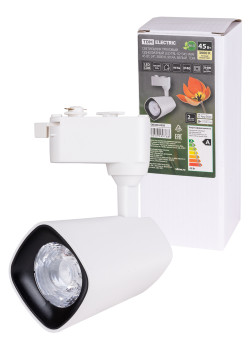 Светильник трековый однофазный LED TRL-02-045-WW 45 Вт, 24°, 3000 К, 90 Ra, белый, TDM