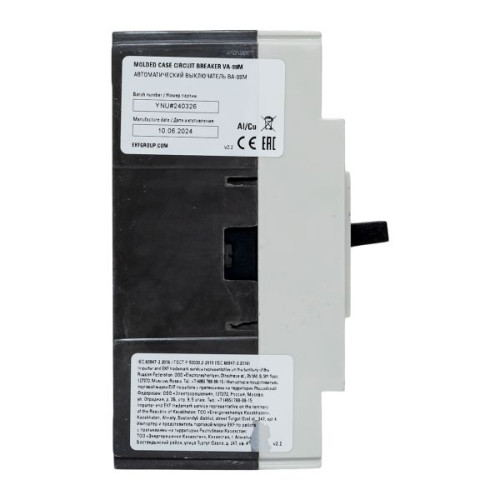 ВА-99М 63/20А 3P 10In 25кА с термомагнитным расцепителем EKF