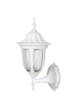 Светильник 4501 60Вт E27 IP43 улично-садовый бел. Camelion 10525