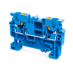 Клемма проходная push-in OptiClip CP-4-I-BU-24A-(0,2-4)-синий