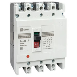 ВА-99М 63/16А 3P+N 25кА EKF