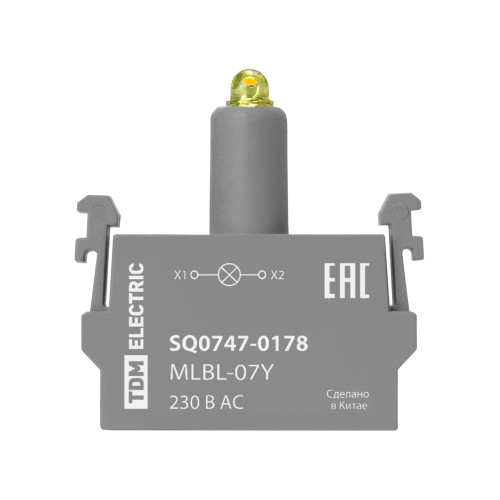 Светодиодный блок MLBL-07Y 230 В AC желтый TDM Светодиодный блок MLBL-07Y 230 В AC желтый TDM