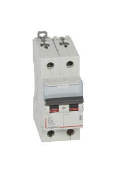 Авт.выкл.DX3 2П D6A 6000/10kA LEGRAND