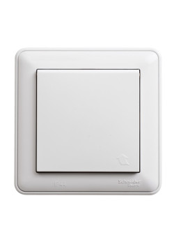 W59 AQUA РОЗЕТКА с заземлением со шторками с крышкой, 16А, IP44, в сборе, БЕЛЫЙ