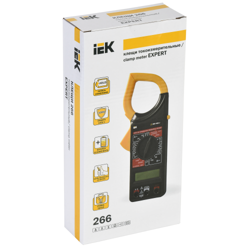 Клещи токоизмерительные EXPERT 266 IEK