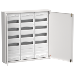 TITAN 5 Корпус металлический ЩРн-180 (3х60) 835х830х140мм IP31 белый (две двери) IEK