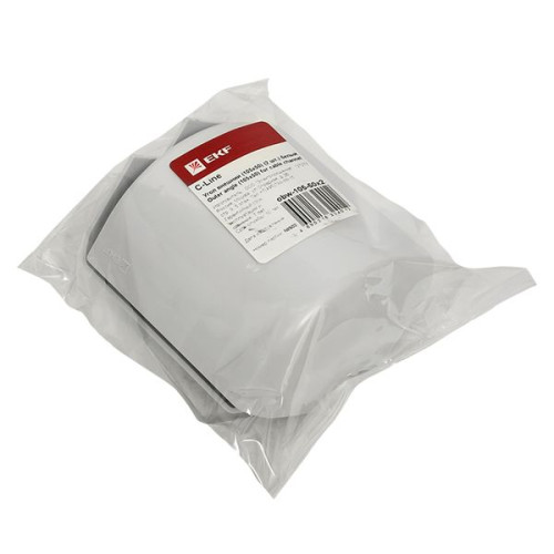 Угол внешний (105x50) (2 шт) белый EKF C-Line Угол внешний (105x50) (2 шт) белый EKF C-Line