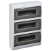 KREPTA 3 Корпус пластиковый ЩРН-Пк-45 IP41 белый IEK