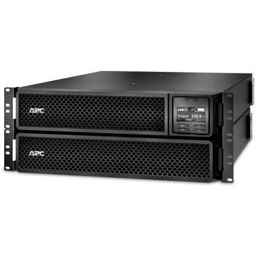 Smart-UPS SRT 3000VA RM, ,  2.7 KВатт / 3.0 kВА, On-Line, Extended-run, Black, Rack, with PowerChute Business Edition sofware,  Smart-Slot, (2) IEC 320 C19, (8) IEC 320 C13