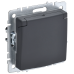 BRITE Розетка 1-местная с заземлением с защитными шторками и крышкой 16А IP20 РСбш10-3-БрГ графит IEK BRITE Розетка 1-местная с заземлением с защитными шторками и крышкой 16А IP20 РСбш10-3-БрГ графит IEK