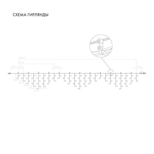 Гирлянда светодиодная 