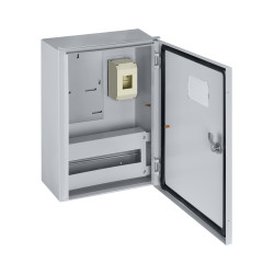 Корпус металлический ЩУРН-3/12 (480х350х165) IP54 Народный эконом