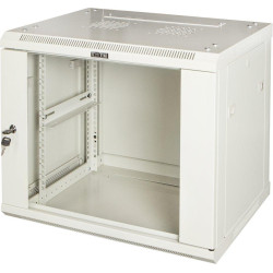 Шкаф коммутационный Lanmaster Pro (TWT-CBWPG-15U-6X8-GY) настенный 15U 600x800мм пер.дв.стекл 60кг серый 700мм 40кг 768мм IP20 металл