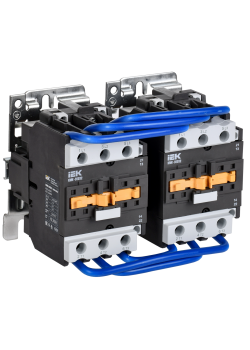 Контактор КМИ-35032 реверс 50А 230В/АС3 2NO;2NC IEK