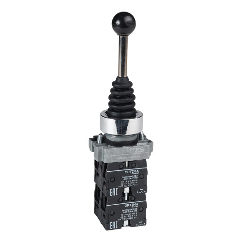 Джойстик OptiSignal D22 C4-J4-240 металлический 4 положения 4НО без фиксации