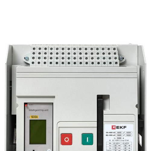 ВА-450 1600/1600А 3P 65кА выкат., корзина гориз., ETU(220В AC) LCD ModBus-RTU, мп/нр/вкл.к.(220В AC), ав/доп. 1CO/2NO+4CO