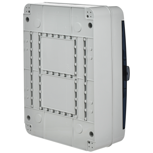 TEKFOR Корпус пластиковый КМПн-24 IP65 черная прозрачная дверь IEK TEKFOR Корпус пластиковый КМПн-24 IP65 черная прозрачная дверь IEK