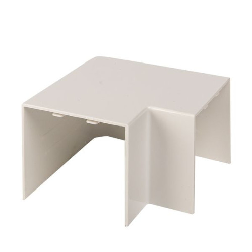 Поворот 90 гр. (60x60) (4 шт) белый EKF-Plast