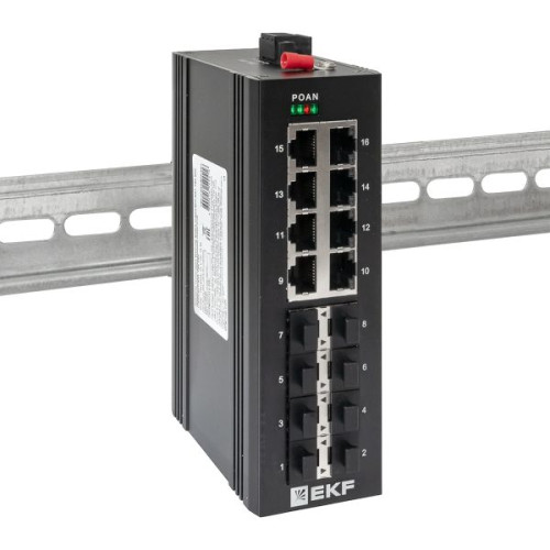Промышленный неуправляемый коммутатор U-8GX/SFP-8GT TSX EKF