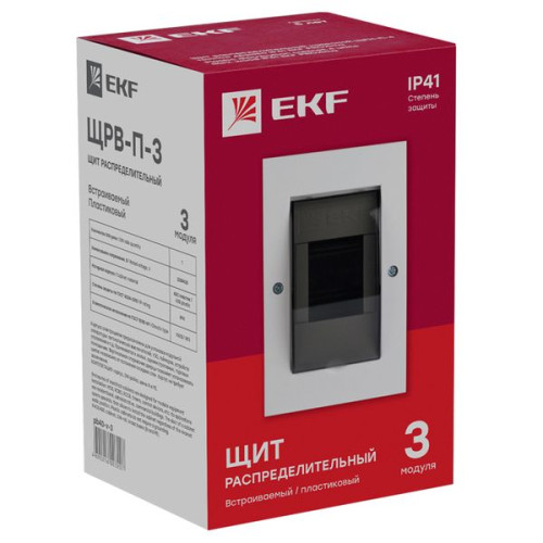 ЩРВ-П- 3 IP41 PROXIMA EKF ЩРВ-П- 3 IP41 PROXIMA EKF