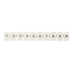 Маркеры для ST 1,5 с нумерацией 1-10 (100 шт.) EKF