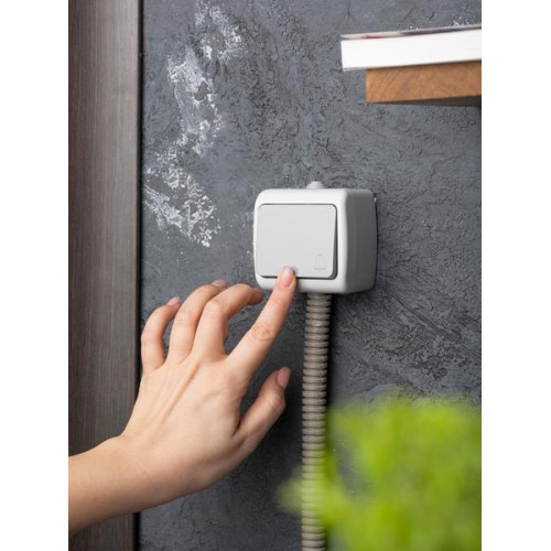 Мурманск Кнопка звонка 1-кл. 10А IP54 сер. EKF