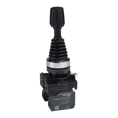 Джойстик OptiSignal D22 C5-J4-240 пластиковый 4 положения 4НО без фиксации Джойстик OptiSignal D22 C5-J4-240 пластиковый 4 положения 4НО без фиксации