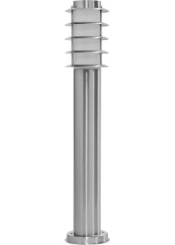 Светильник садово-парковый Feron DH027-650, Техно столб, 18W E27 230V, серебро